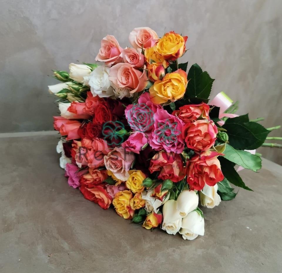 Букет цветов из: Розы в Коле