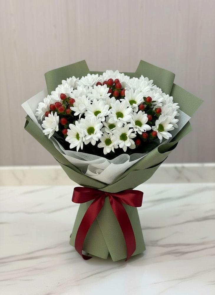 Букет цветов из: Хризантемы в Коле