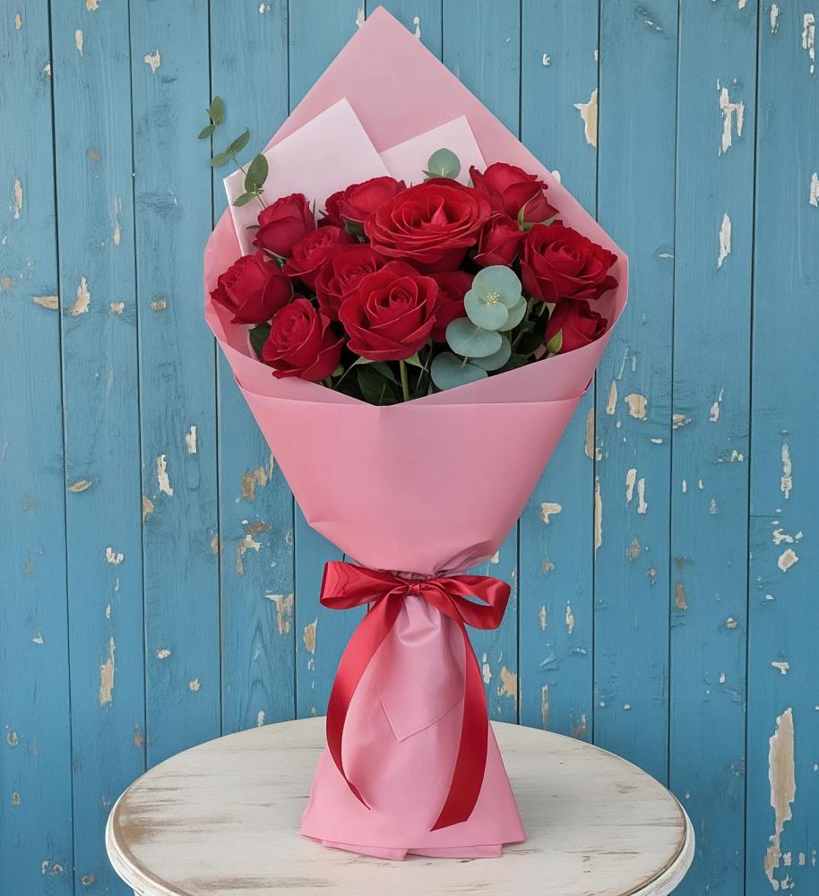 Букет цветов из: Розы в Коле