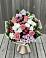 Букет цветов из: Альстромерии, Гвоздики, Розы и Хризантемы в Коле