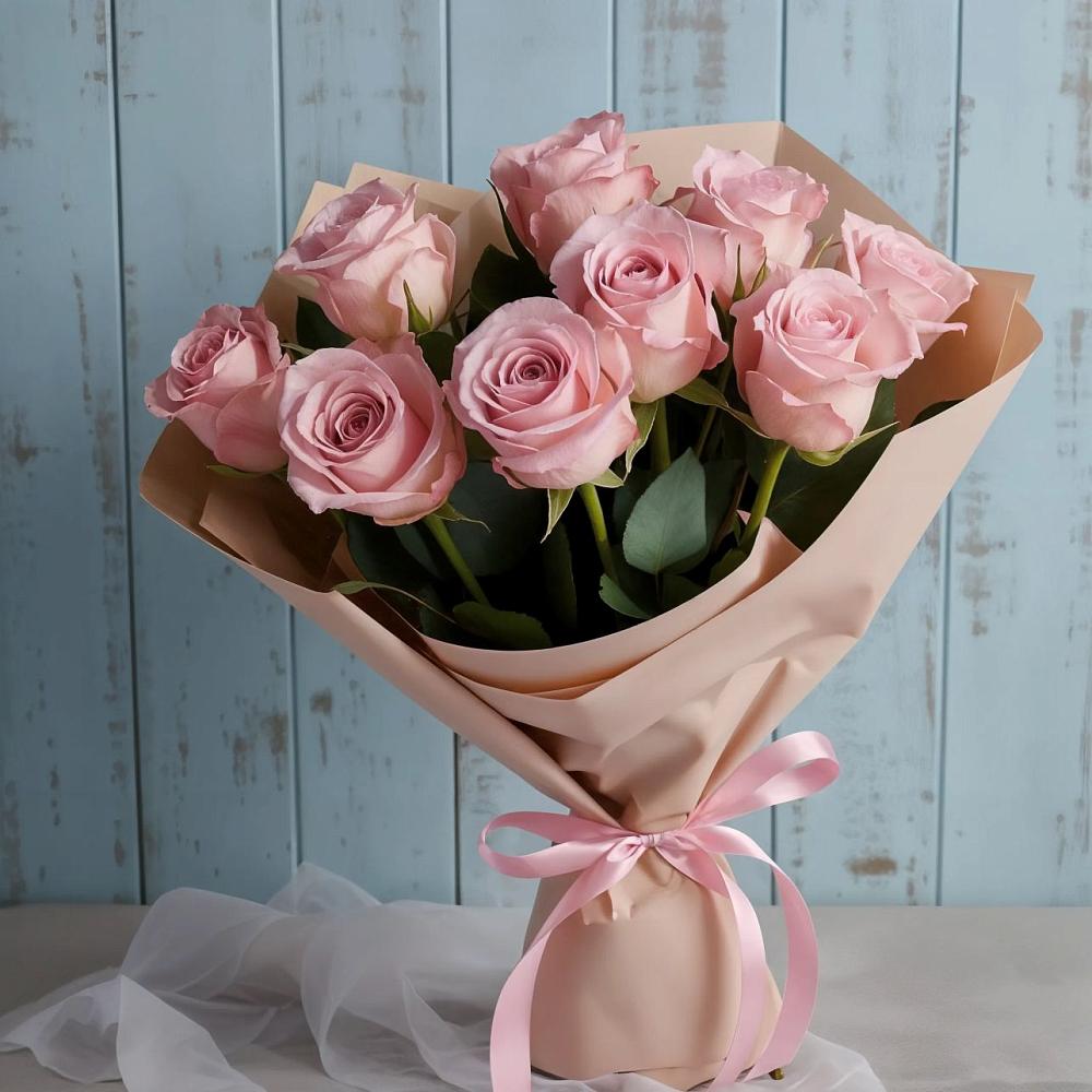 Букет цветов из: Розы в Коле