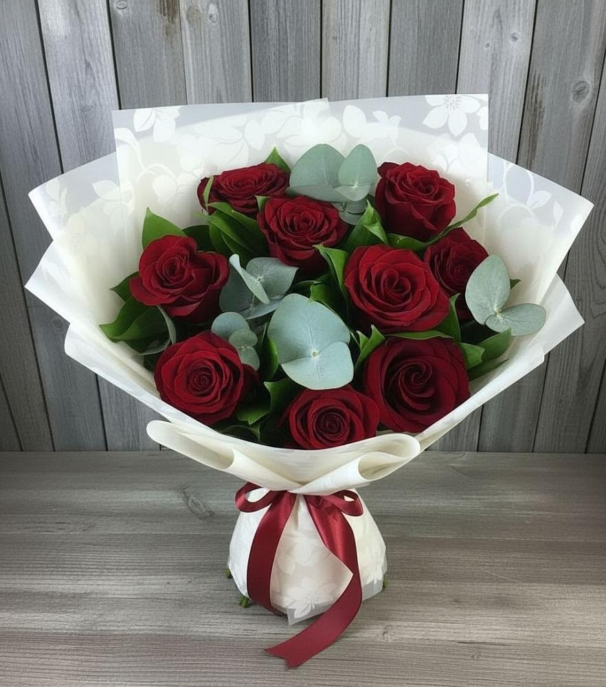 Букет цветов из: Розы в Коле