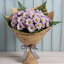 Букет цветов из:  Хризантемы #REPLACE_PRED# Коле