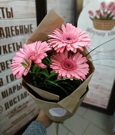 Букет цветов из: Герберы в Коле