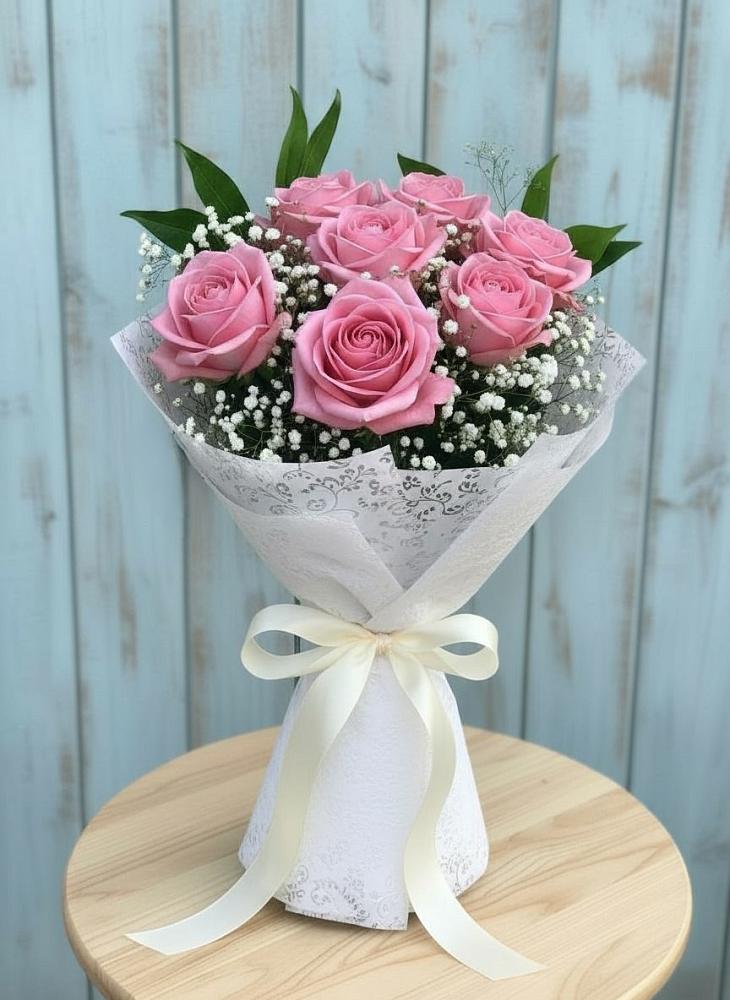 Букет цветов из: Розы в Коле