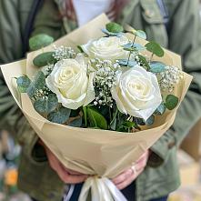Букет цветов из:  Розы в Коле