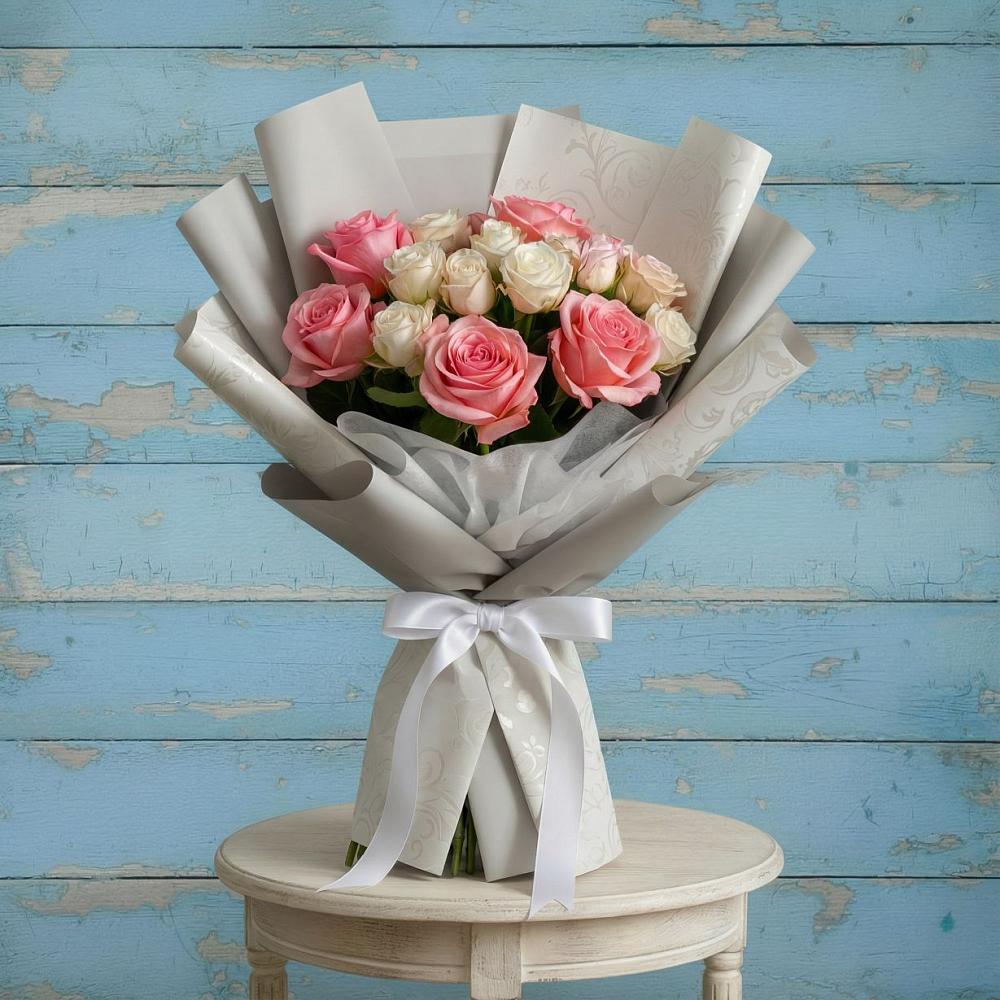 Букет цветов из: Розы в Коле