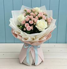 Букет цветов из:  Розы в Коле