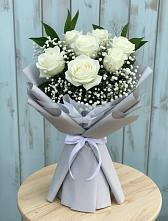 Букет цветов из:  Розы в Коле