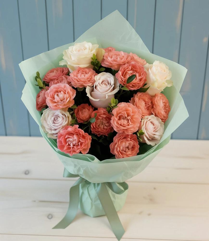 Букет цветов из: Розы в Коле