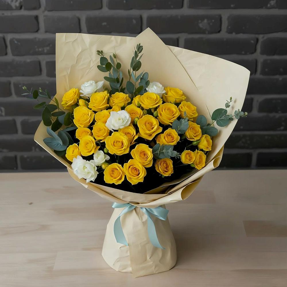 Букет цветов из: Розы в Коле