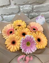 Букет цветов из:  Герберы в Коле
