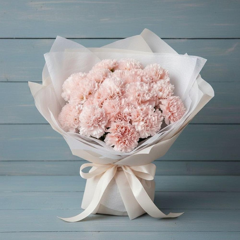 Букет цветов из: Гвоздики в Коле