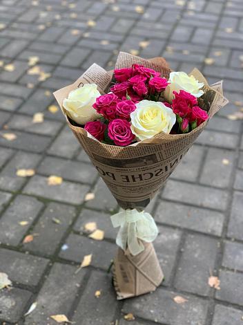 Букет цветов из: Розы в Коле