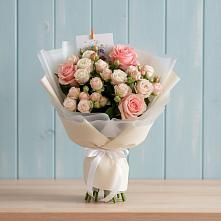 Букет цветов из:  Розы в Коле