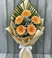 Букет цветов из:  Герберы в Коле