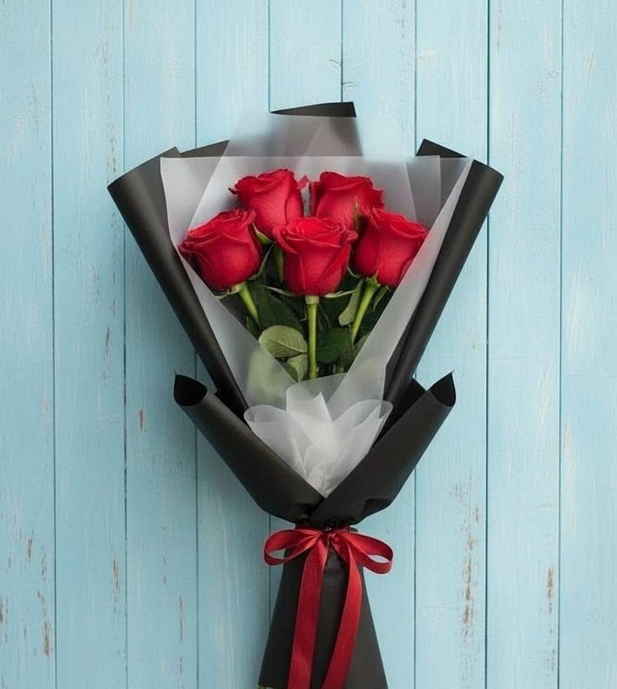 Букет цветов из: Розы в Коле