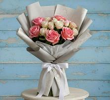 Букет цветов из:  Розы в Коле